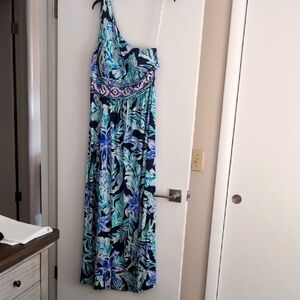 Lilly Pulitzer One-Shoulder Dress